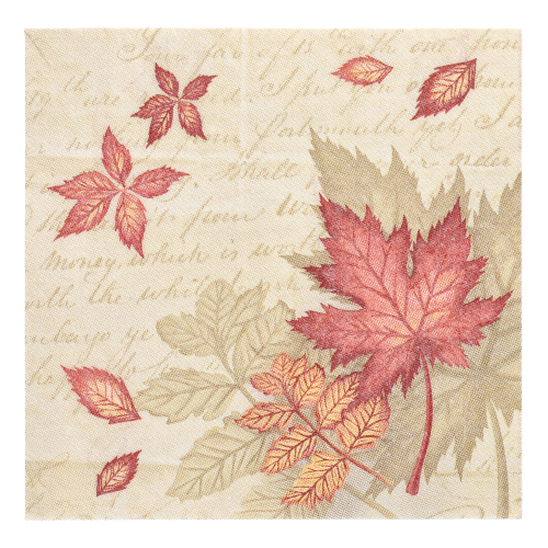 8 x 20 Servietten "ROYAL Collection" 1/4-Falz 40 cm x 40 cm "Autumn Colours"