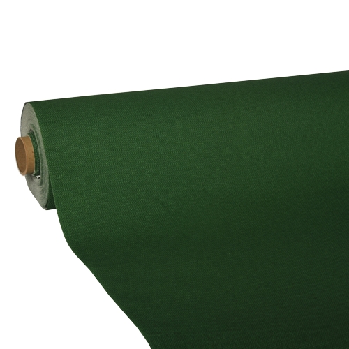 4 x Tischdecke, Tissue "ROYAL Collection" 25 m x 1,18 m dunkelgrün