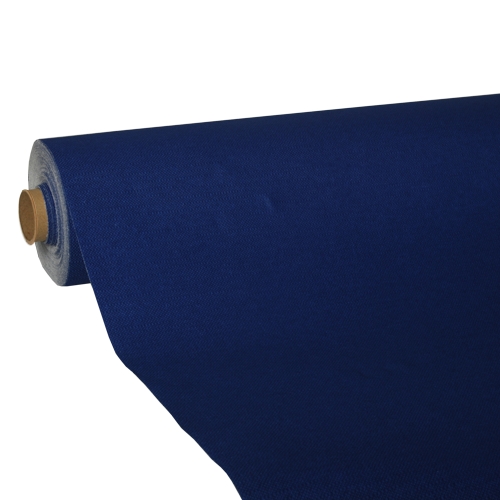 4 x Tischdecke, Tissue "ROYAL Collection" 25 m x 1,18 m dunkelblau