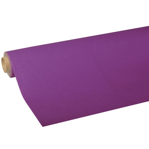 10 x Tischdecke, Tissue "ROYAL Collection" 5 m x 1,18 m lila