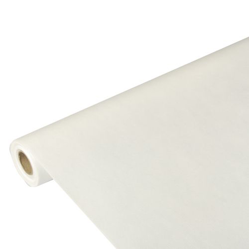 10 x Tischdecke, stoffähnlich, Vlies "soft selection" 10 m x 1,18 m weiss