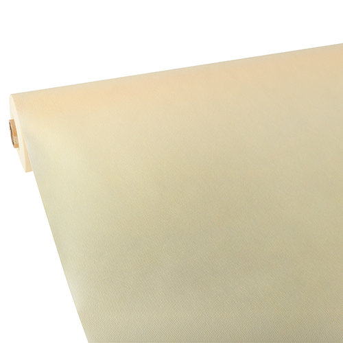 4 x Tischdecke, stoffähnlich, Vlies "soft selection" 25 m x 1,18 m creme