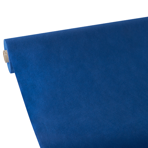 4 x Tischdecke, stoffähnlich, Vlies "soft selection" 25 m x 1,18 m dunkelblau