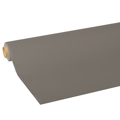 10 x Tischdecke, Tissue "ROYAL Collection" 5 m x 1,18 m grau