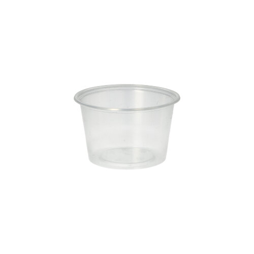 20 x 50 Dressingbecher, PP rund 100 ml Ø 7,1 cm · 4,3 cm transparent