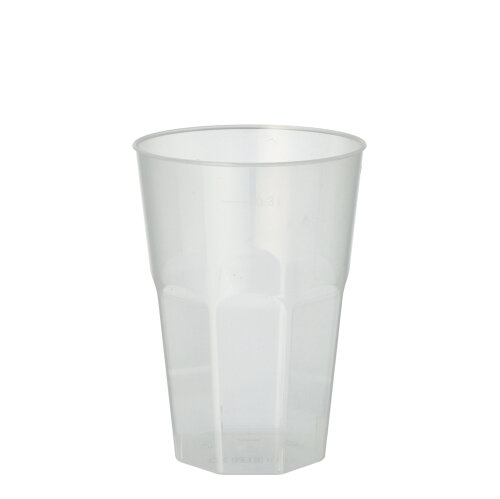 15 x 30 Mehrweg-Gläser für Caipirinha PP 0,3 l Ø 8 cm · 11 cm transluzent unzerbrechlich