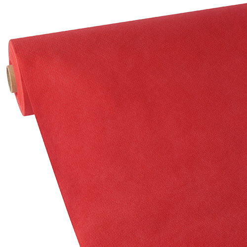 3 x Tischdecke, stoffähnlich, Vlies "soft selection" 40 m x 1,18 m rot