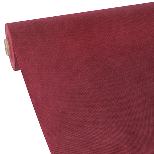 3 x Tischdecke, stoffähnlich, Vlies "soft selection" 40 m x 1,18 m bordeaux