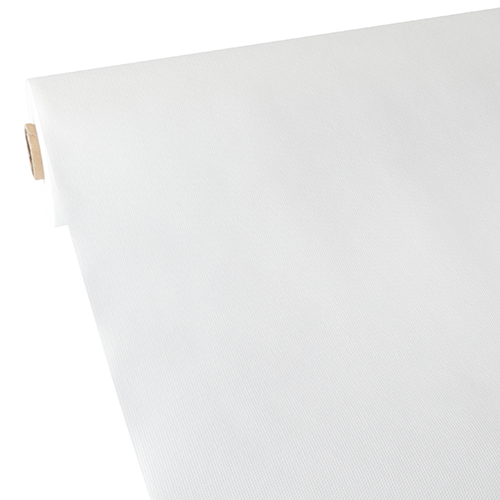 3 x Tischdecke, stoffähnlich, Vlies "soft selection" 40 m x 1,18 m weiss