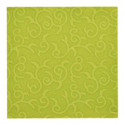 5 x 50 Servietten "ROYAL Collection" 1/4-Falz 40 cm x 40 cm olivgrün "Casali"