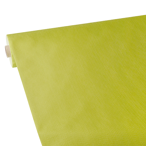 2 x Tischdecke, stoffähnlich, Vlies "soft selection plus" 25 m x 1,18 m limonengrün