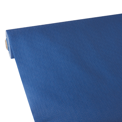 2 x Tischdecke, stoffähnlich, Vlies "soft selection plus" 25 m x 1,18 m dunkelblau