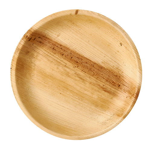 4 x 25 Teller, Palmblatt "pure" rund Ø 23 cm · 2,5 cm
