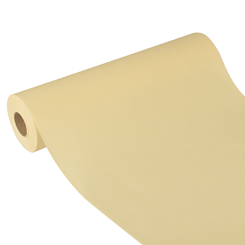 4 x Tischläufer, stoffähnlich, Vlies "soft selection plus" 24 m x 40 cm champagner