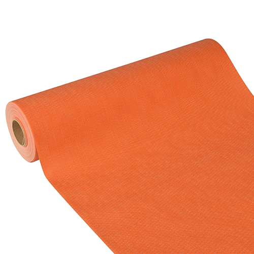4 x Tischläufer, stoffähnlich, Vlies "soft selection plus" 24 m x 40 cm nektarine