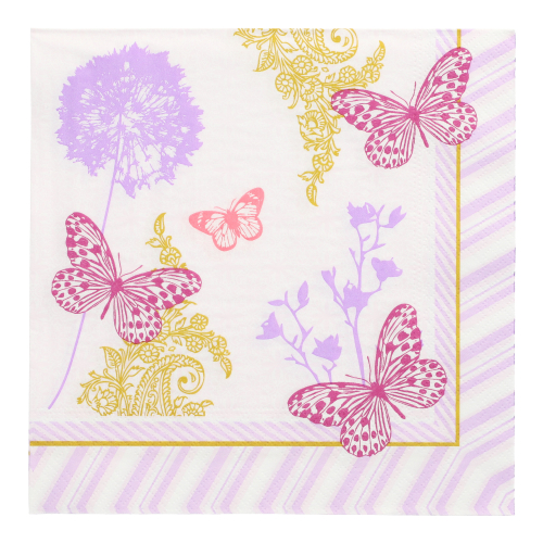 10 x 20 Servietten, 3-lagig 1/4-Falz 40 cm x 40 cm "Charlene"