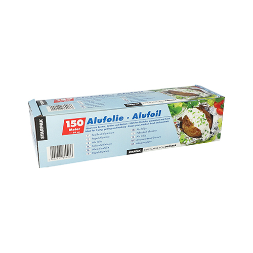 6 x Alufolie 150 m x 30 cm in Faltschachtel