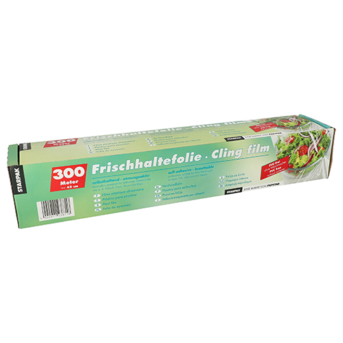 6 x Frischhaltefolie 300 m x 45 cm in Faltschachtel