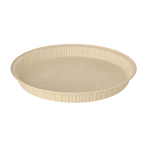 4 x 25 Backformen 835 ml Ø 24,6 cm · 2,3 cm braun