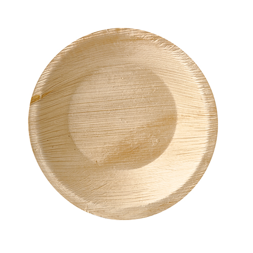 4 x 25 Schalen, Palmblatt "pure" rund 180 ml Ø 15 cm · 3 cm