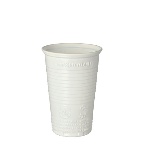 24 x 25 Trinkbecher, PP 0,2 l Ø 7,03 cm · 9,9 cm weiss