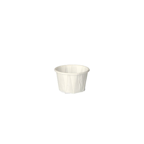 20 x 250 Dressingbecher, Papier "pure" rund 25 ml Ø 4,4 cm · 2,8 cm weiss