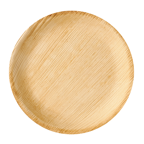 10 x 6 Teller, Palmblatt "pure" rund Ø 23 cm · 2,5 cm