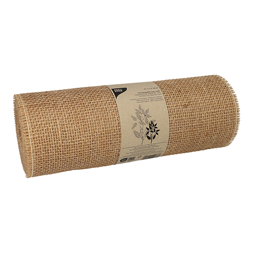 14 x Dekoband Jute 10 m x 30 cm natur auf Rolle