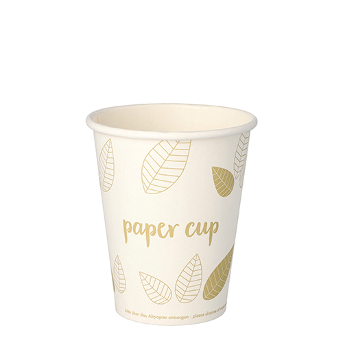 20 x 50 Trinkbecher, Pappe "pure" 0,2 l Ø 8 cm · 9,2 cm "ZERO"