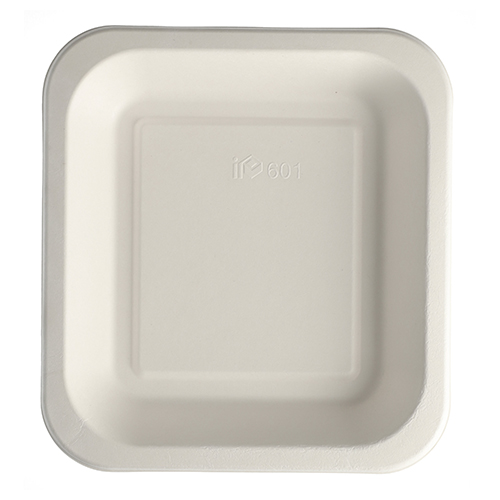 4 x 50 Siegelschalen, Zuckerrohr 1400 ml 4,2 cm x 24,5 cm x 26,5 cm weiss
