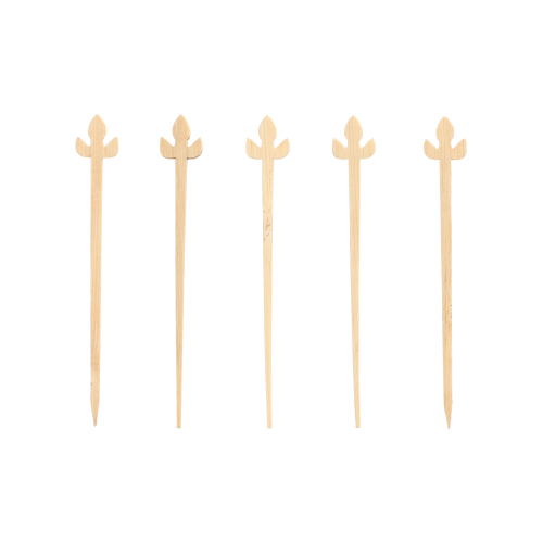 10 x 100 Fingerfood - Picker "pure" 9 cm "Lily"