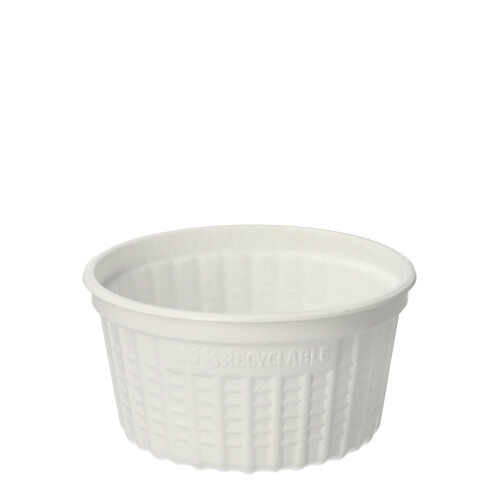24 x 25 Suppenbecher, PP "To Go" 350 ml Ø 11,5 cm · 6 cm weiss