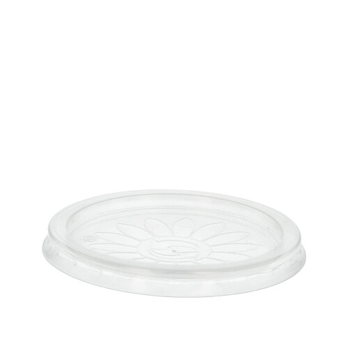 24 x 25 Deckel, PP "To Go" rund Ø 11,5 cm transparent