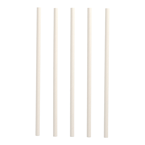 50 x 135 Shake-Halme, Papier "pure" Ø 8 mm · 25 cm weiss