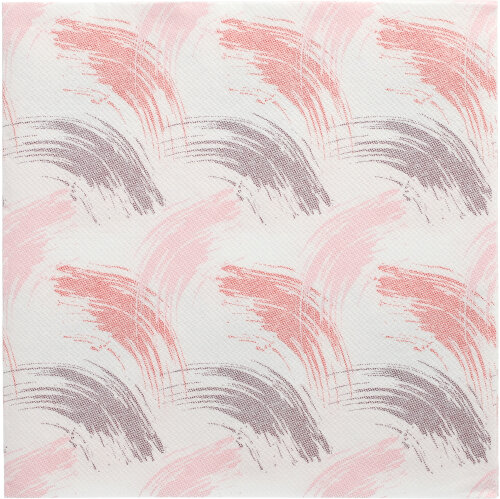5 x 50 Servietten "ROYAL Collection" 1/4-Falz 40 cm x 40 cm bordeaux "Brushstroke"