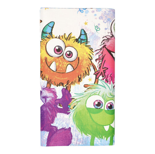 15 x Tischdecke, Papier 120 cm x 180 cm "Funny Monsters"