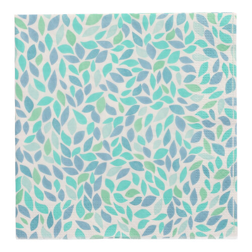 10 x 20 Servietten, 3-lagig 1/4-Falz 33 cm x 33 cm "Camaieu"