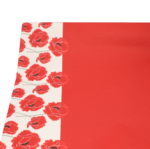 12 x Tischdecke, Papier 3 m x 1,2 m "Poppy"