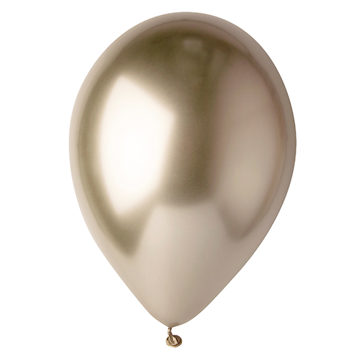 10 x 4 Luftballons Ø 33 cm "Shiny Prosecco" large