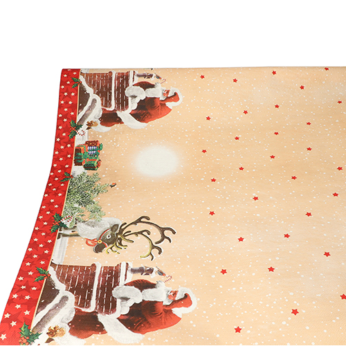 12 x Tischdecke, Papier 3 m x 1,2 m "Dans la Cheminee"