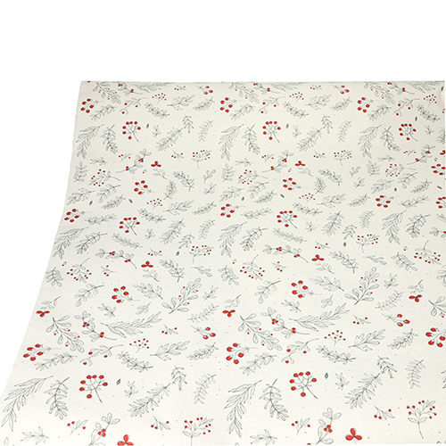 12 x Tischdecke, Papier 3 m x 1,2 m "Berries"