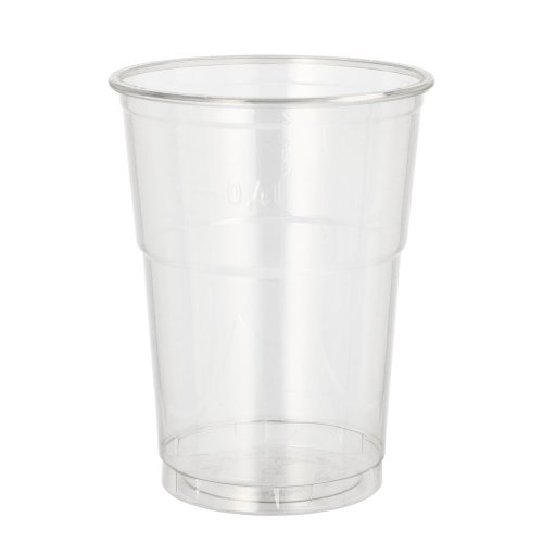 16 x 50 Trinkbecher R-PET 0,4 l Ø 9,5 cm · 12,3 cm glasklar