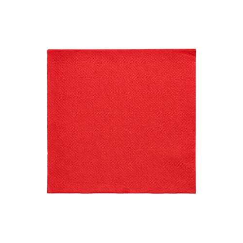 20 x 20 Servietten "DAILY Collection" 1/4-Falz 24 cm x 24 cm rot