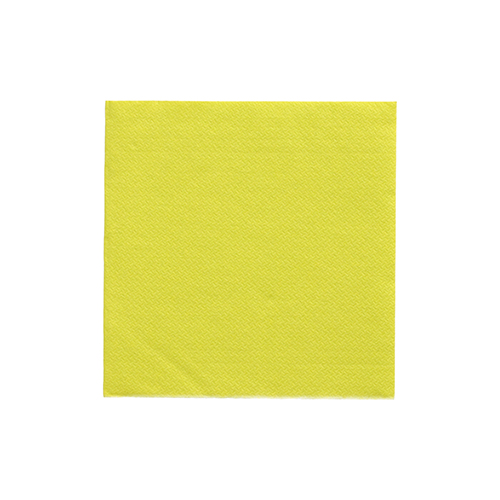 20 x 20 Servietten "DAILY Collection" 1/4-Falz 24 cm x 24 cm limonengrün