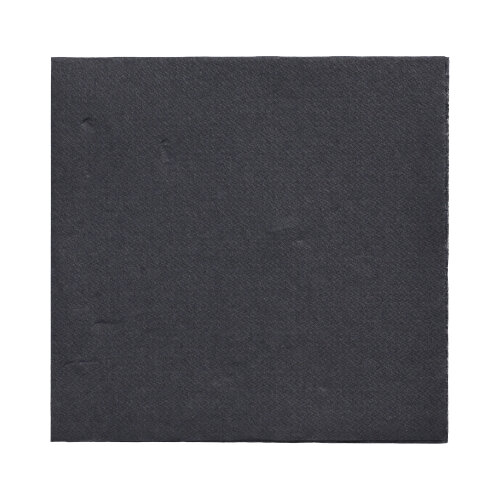 6 x 150 Servietten "DAILY Collection" 1/4-Falz 32 cm x 32 cm schwarz