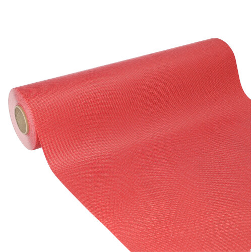 4 x Tischläufer, stoffähnlich, Vlies "soft selection plus" 24 m x 40 cm rot