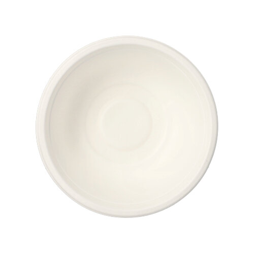 10 x 50 Schalen, Zuckerrohr "pure" 500 ml Ø 15,5 cm · 5,4 cm weiss