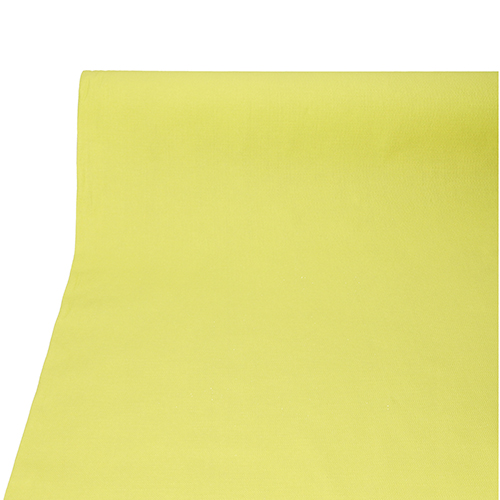 2 x Tischdecke, stoffähnlich, PV-Tissue Mix "ROYAL Collection" 20 m x 1,18 m limonengrün