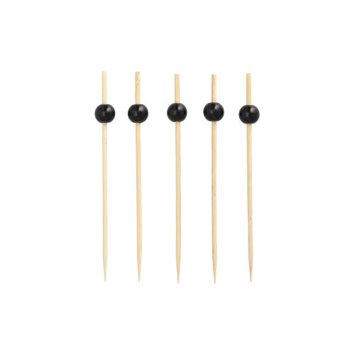 15 x 40 Fingerfood - Picker 12 cm "Black Pearl"