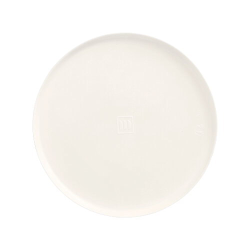 24 x 25 Teller Zuckerrohr "pure" Ø 16 cm · 1 cm weiss "Cella"